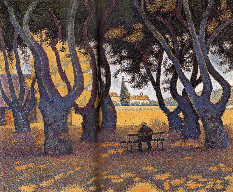 Paul Signac Chinar oil painting picture